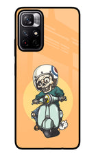 Undead Biker Poco M4 Pro 5G Glass Case