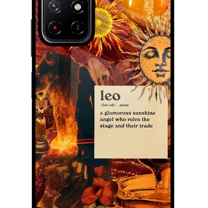 Leo Zodiac Poco M4 Pro 5G Glass Case