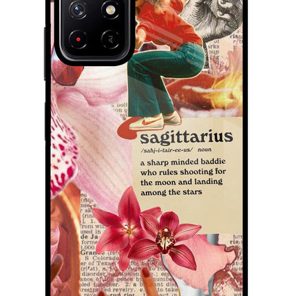Sagittarius Zodiac Poco M4 Pro 5G Glass Case