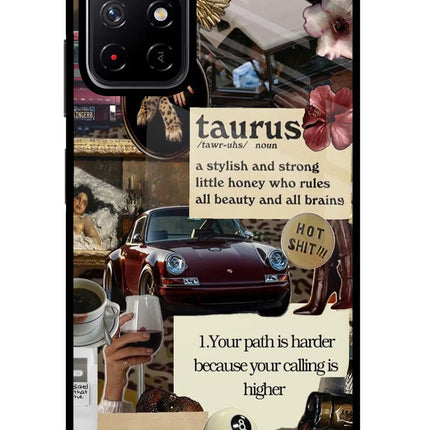 Taurus Zodiac Poco M4 Pro 5G Glass Case