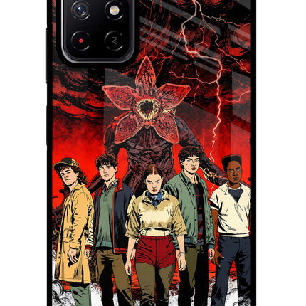 Ordinary Things Characters Poco M4 Pro 5G Glass Case