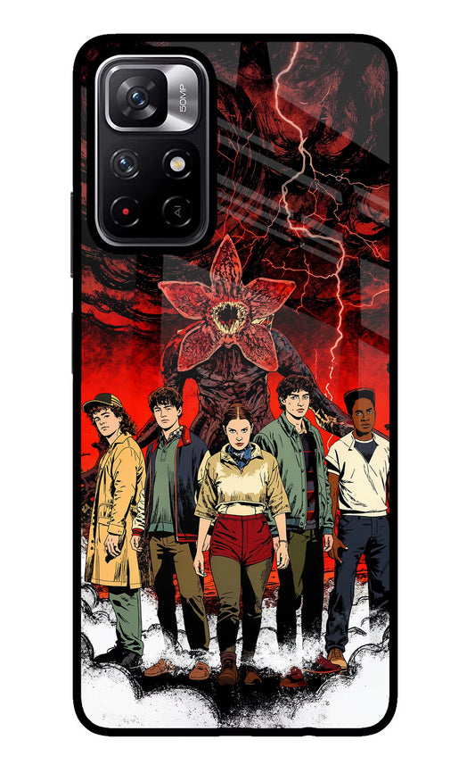 Ordinary Things Characters Poco M4 Pro 5G Glass Case