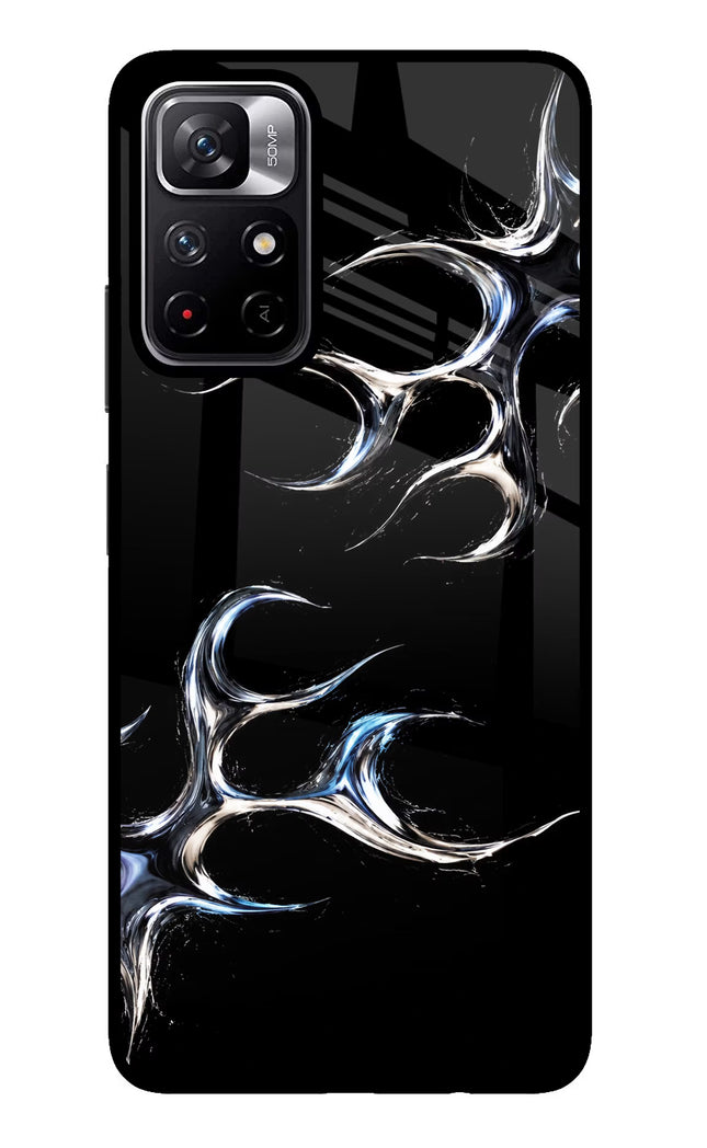 Chrome Tribal Poco M4 Pro 5G Glass Case