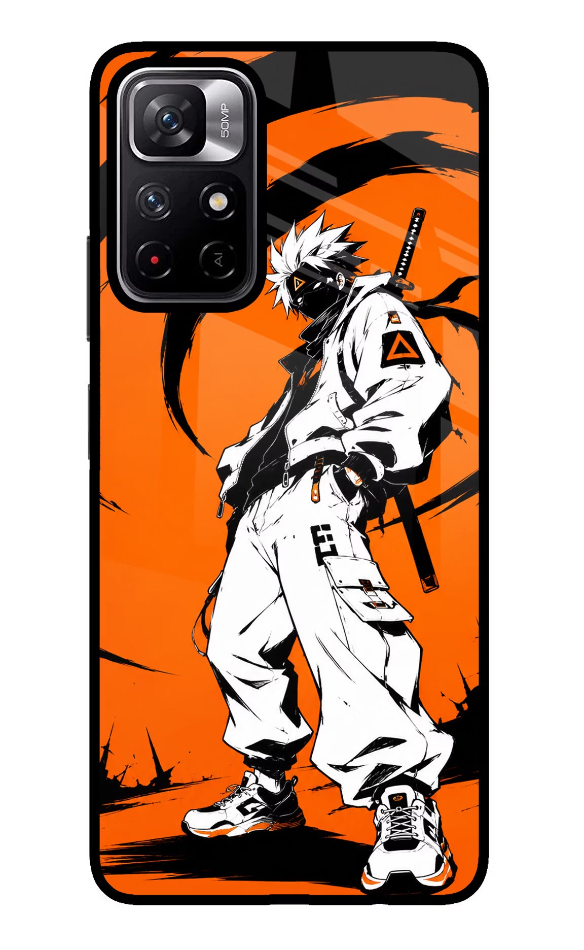 Street Samurai  Poco M4 Pro 5G Glass Case