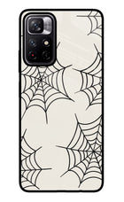 Spider Web Poco M4 Pro 5G Glass Case