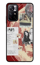 Taylor Swift Poco M4 Pro 5G Glass Case