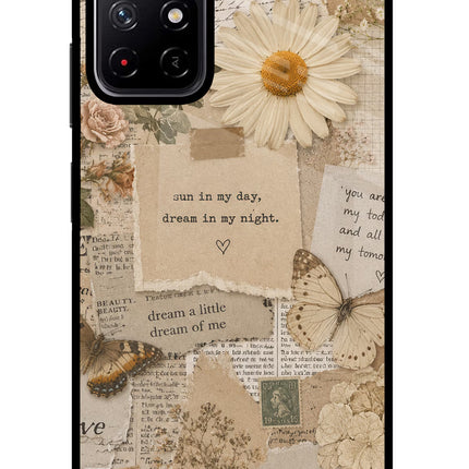 Vintage case Poco M4 Pro 5G Glass Case