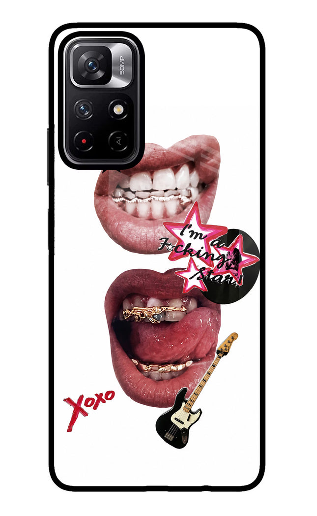Rockstar Poco M4 Pro 5G Glass Case