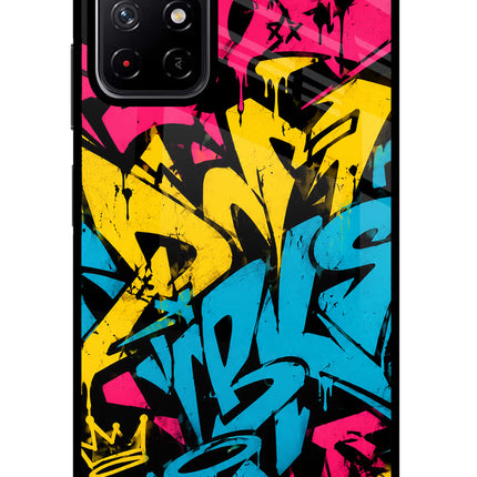 Graffiti Vibe Poco M4 Pro 5G Glass Case