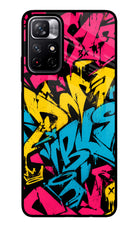 Graffiti Vibe Poco M4 Pro 5G Glass Case