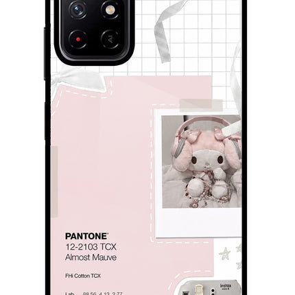 Pantone Asthetic Poco M4 Pro 5G Glass Case