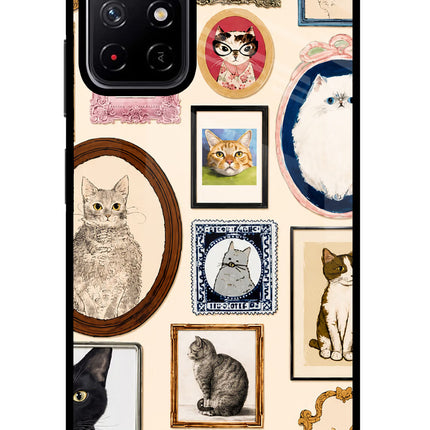 Mirror Cats Poco M4 Pro 5G Glass Case