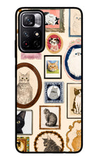 Mirror Cats Poco M4 Pro 5G Glass Case