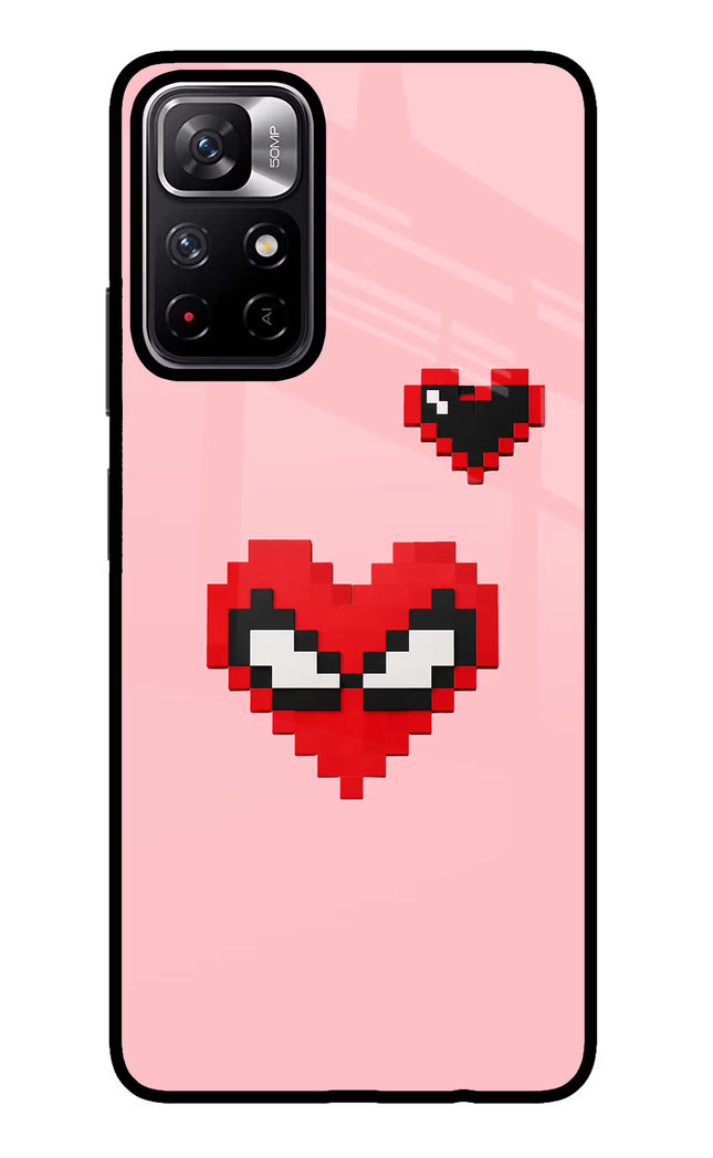 Gwen Heart Poco M4 Pro 5G Glass Case