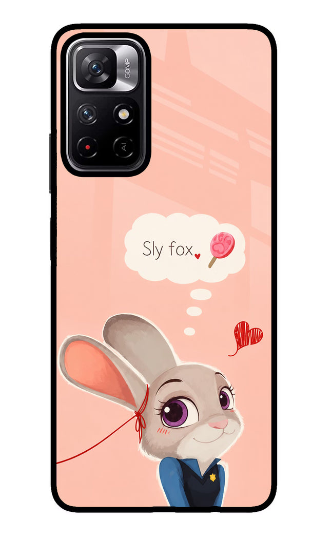 Judy Charm Poco M4 Pro 5G Glass Case