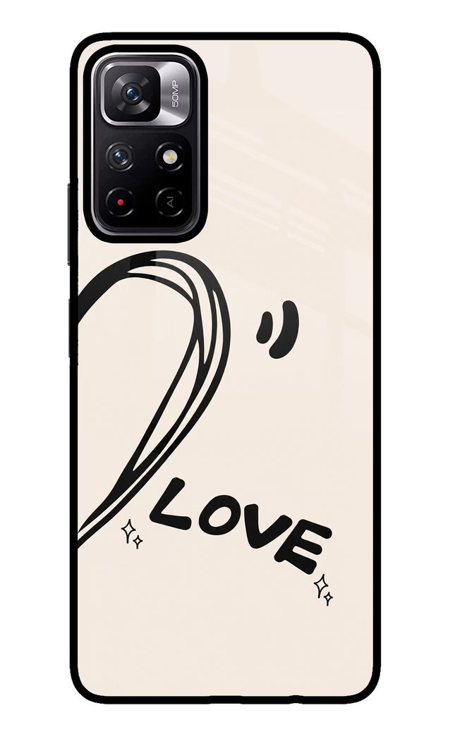 Soul Line Poco M4 Pro 5G Glass Case