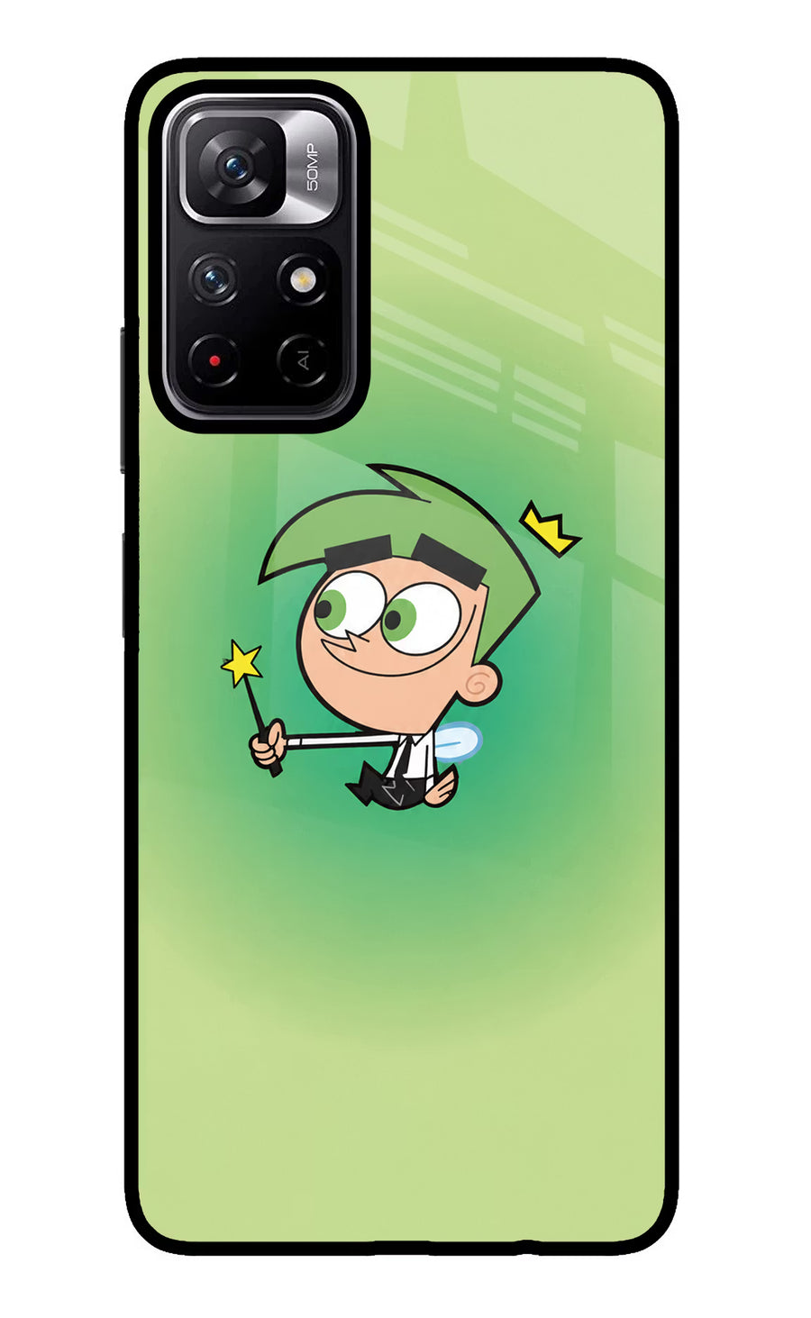 Cosmo Magic Poco M4 Pro 5G Back Cover, Glass case