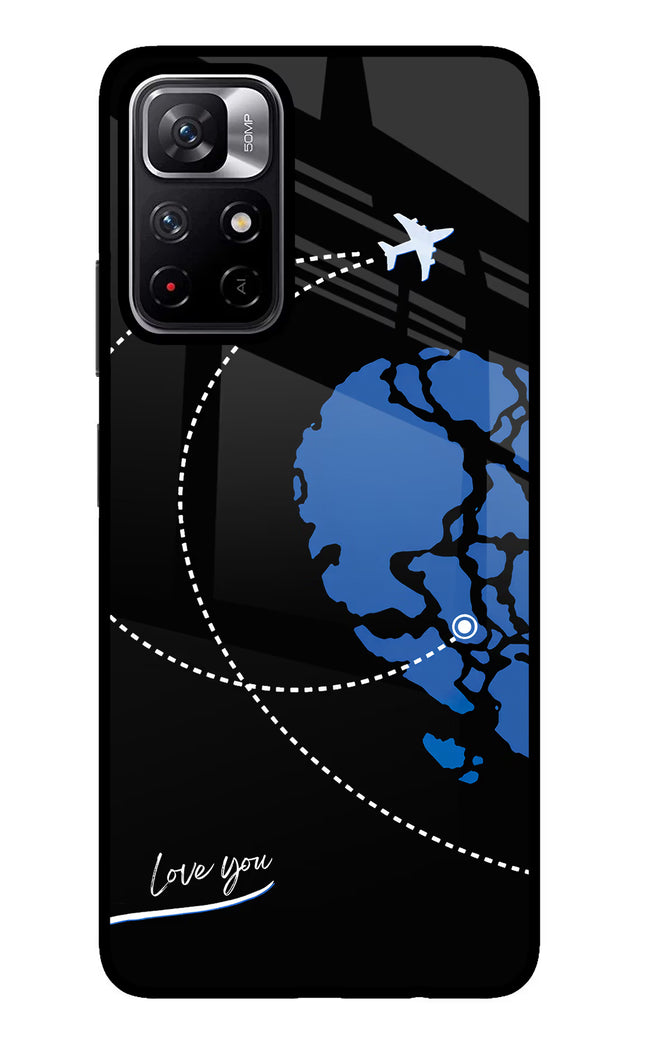 Love Orbit Poco M4 Pro 5G Glass Case
