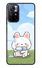 Bunny Treat Poco M4 Pro 5G Glass Case