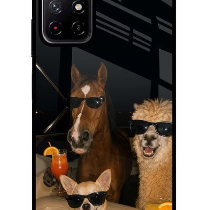 Party Squad Poco M4 Pro 5G Glass Case