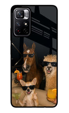Party Squad Poco M4 Pro 5G Glass Case