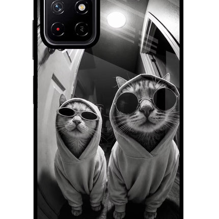 Hood Cats Poco M4 Pro 5G Glass Case