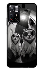Hood Cats Poco M4 Pro 5G Glass Case