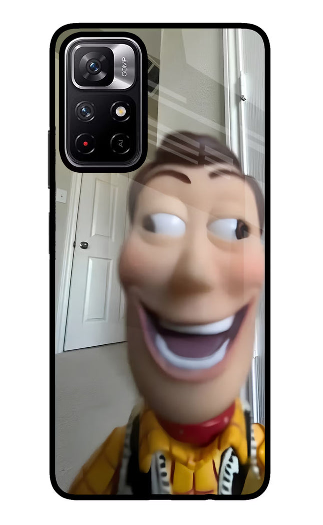 Side Eye Woody Poco M4 Pro 5G Glass Case
