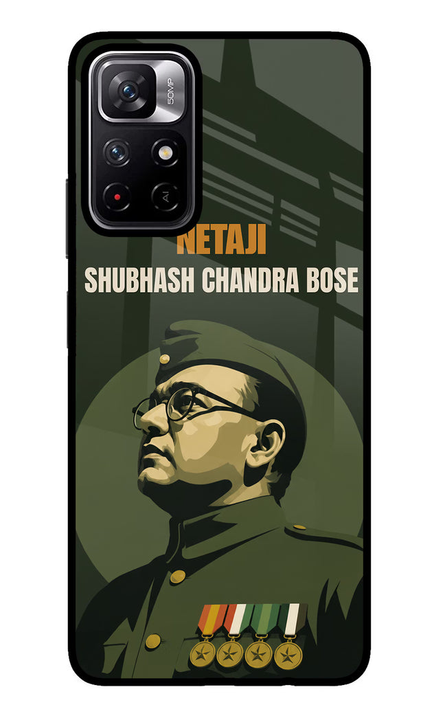 Netaji Legacy Poco M4 Pro 5G Glass Case