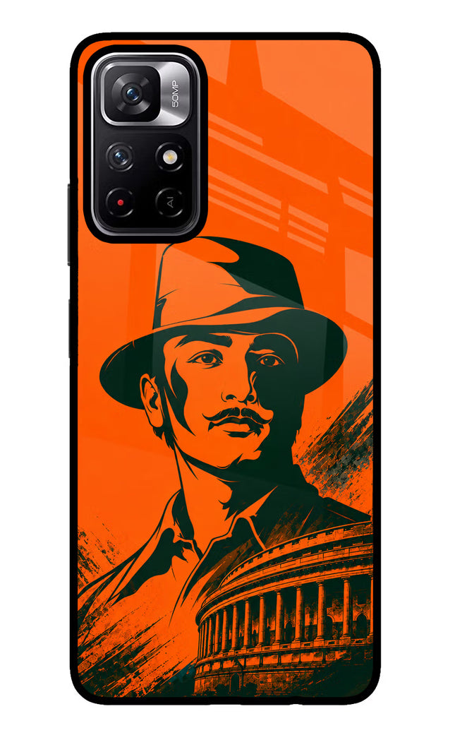 Bhagat Singh Legacy Poco M4 Pro 5G Glass Case