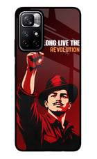 Bhagat Singh Revolution Poco M4 Pro 5G Glass Case