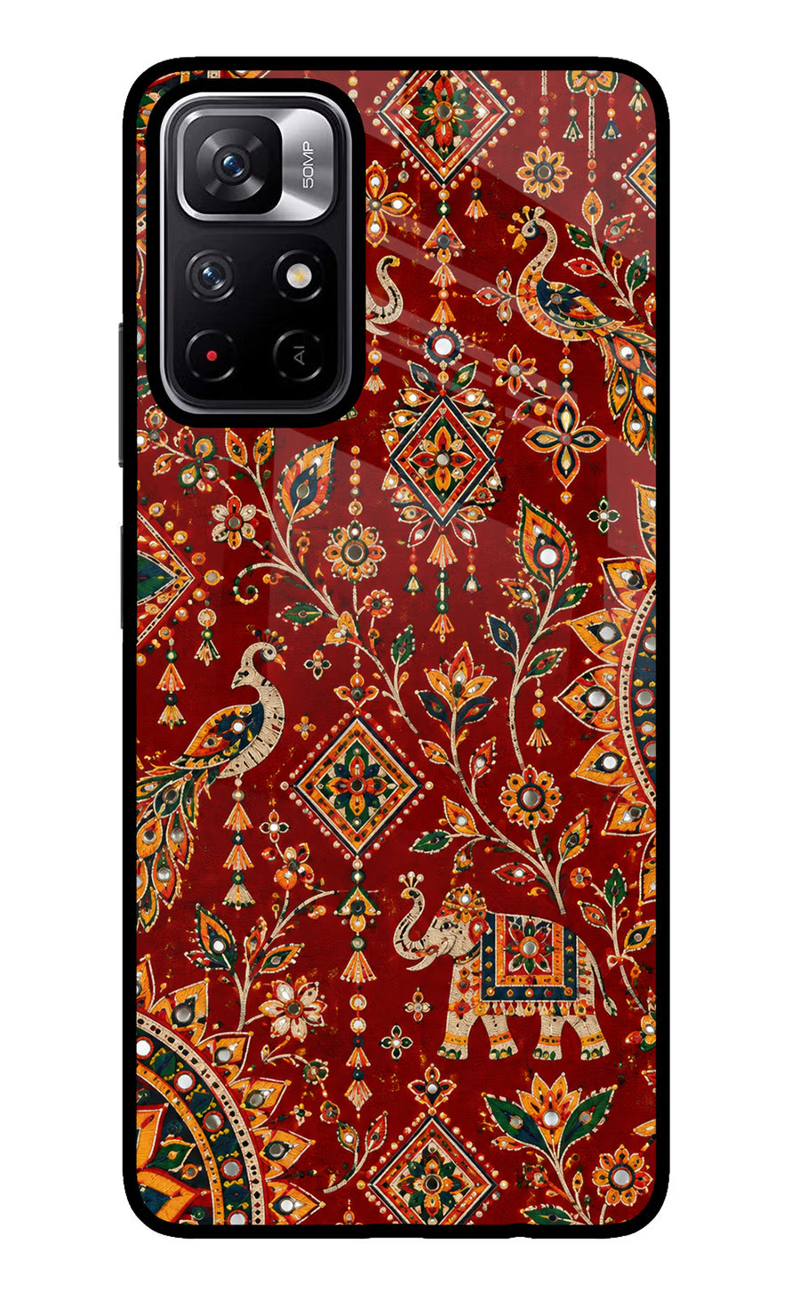 Laal Riwaaz Poco M4 Pro 5G Back Cover, Glass case