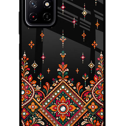 Noir Mehfil Poco M4 Pro 5G Glass Case