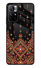 Noir Mehfil Poco M4 Pro 5G Glass Case