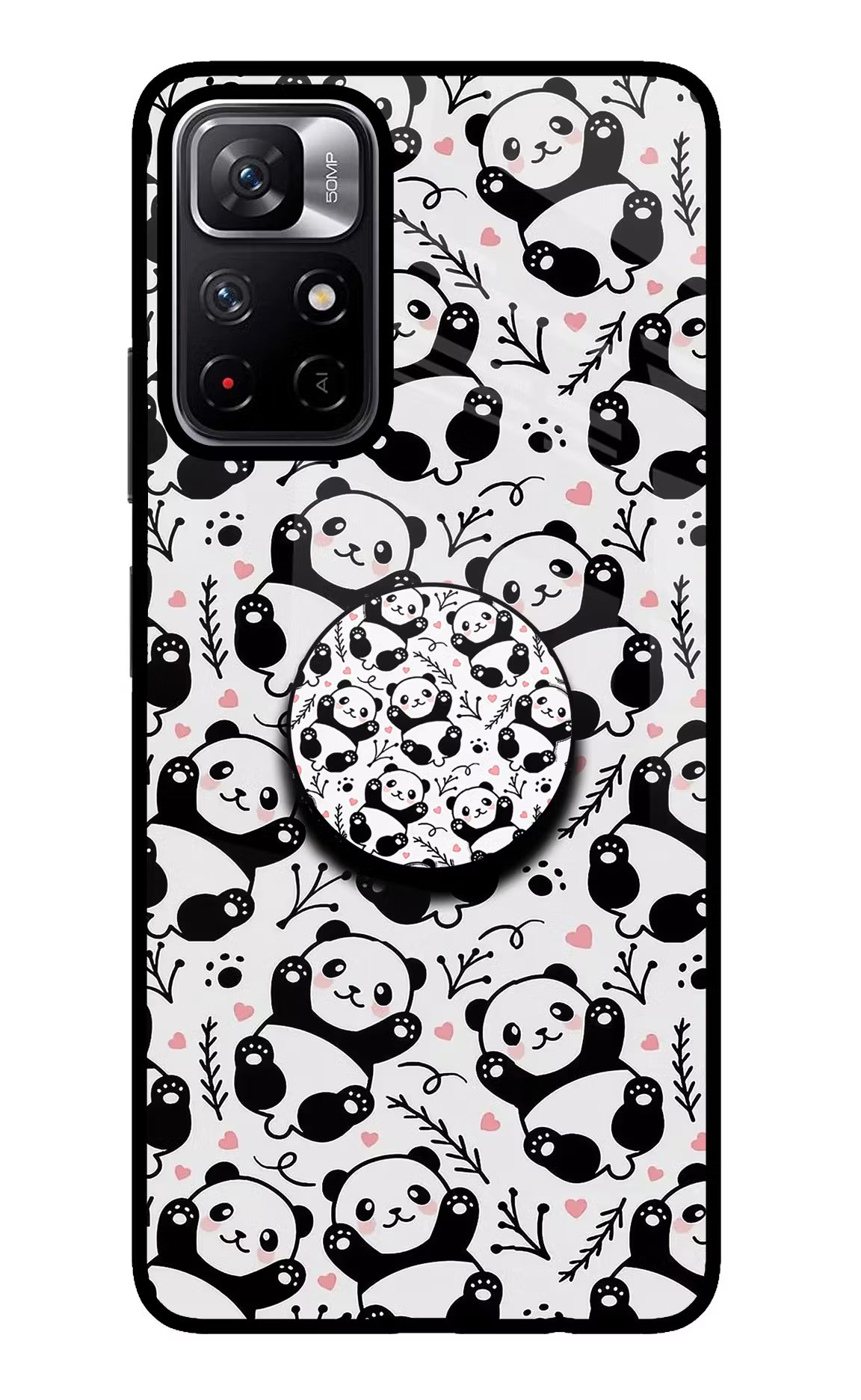 Cute Panda Poco M4 Pro 5G Pop Case by Casekaro