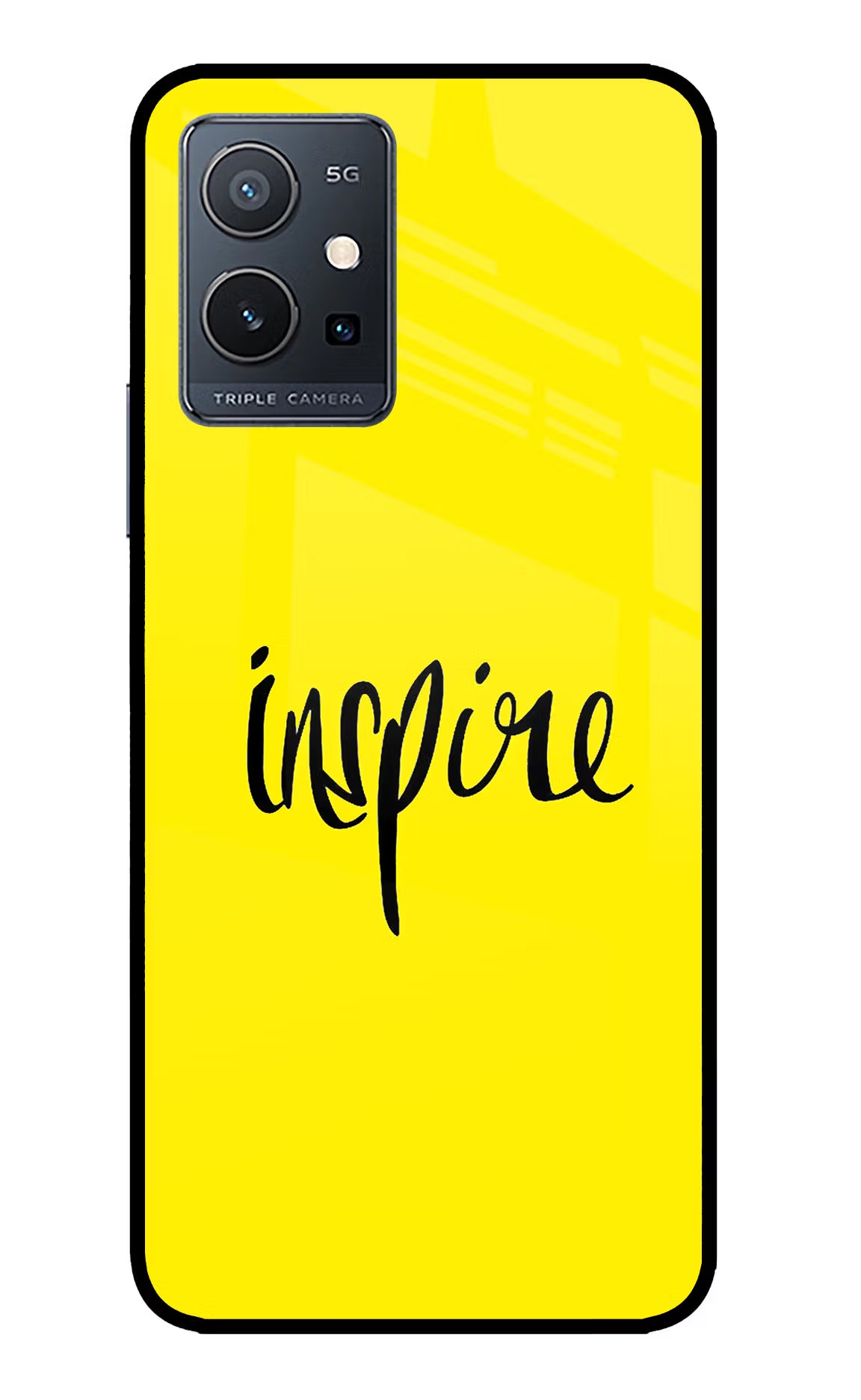 Inspire IQOO Z6 5G (not 44W) Glass Case Back Cover by Casekaro