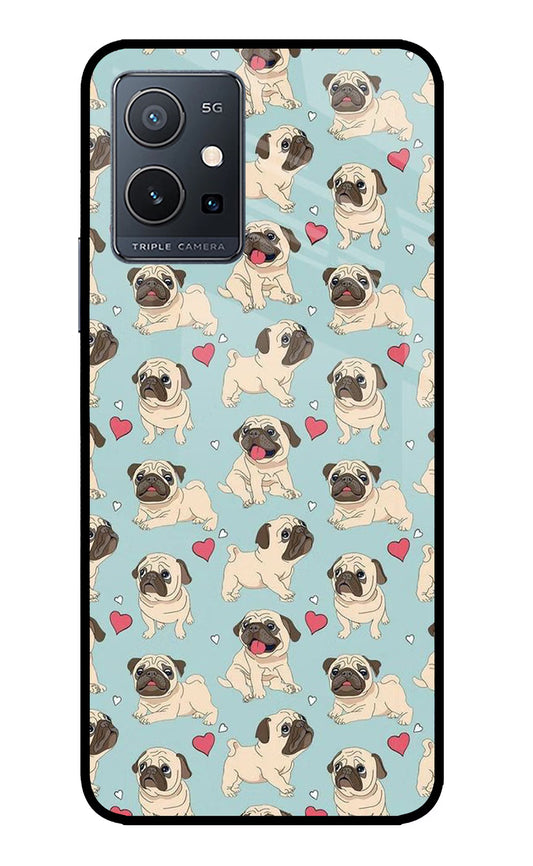 Pug Dog IQOO Z6 5G (not 44W) Glass Case