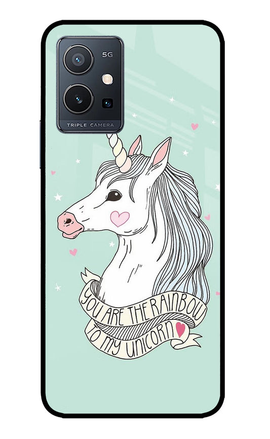 Unicorn Wallpaper IQOO Z6 5G (not 44W) Glass Case