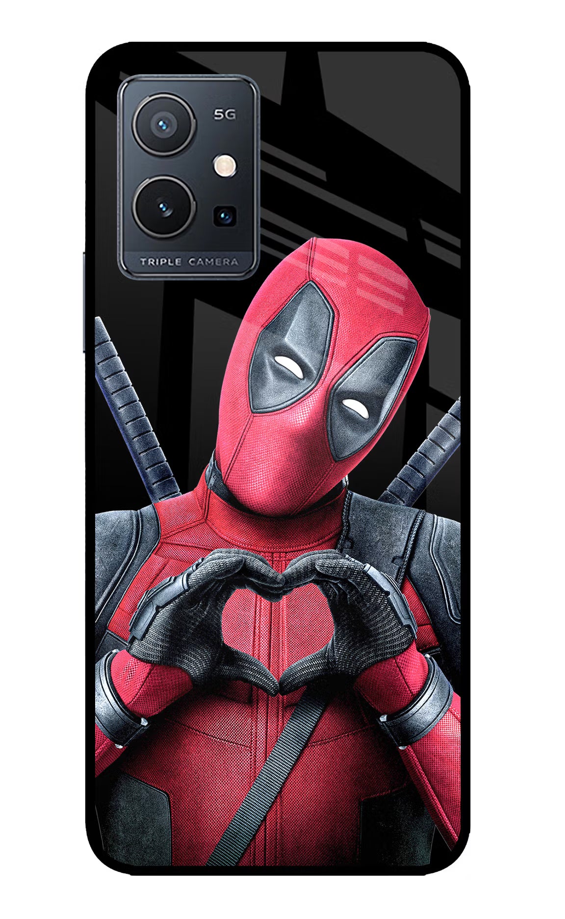 Deadpool IQOO Z6 5G (not 44W) Glass Case
