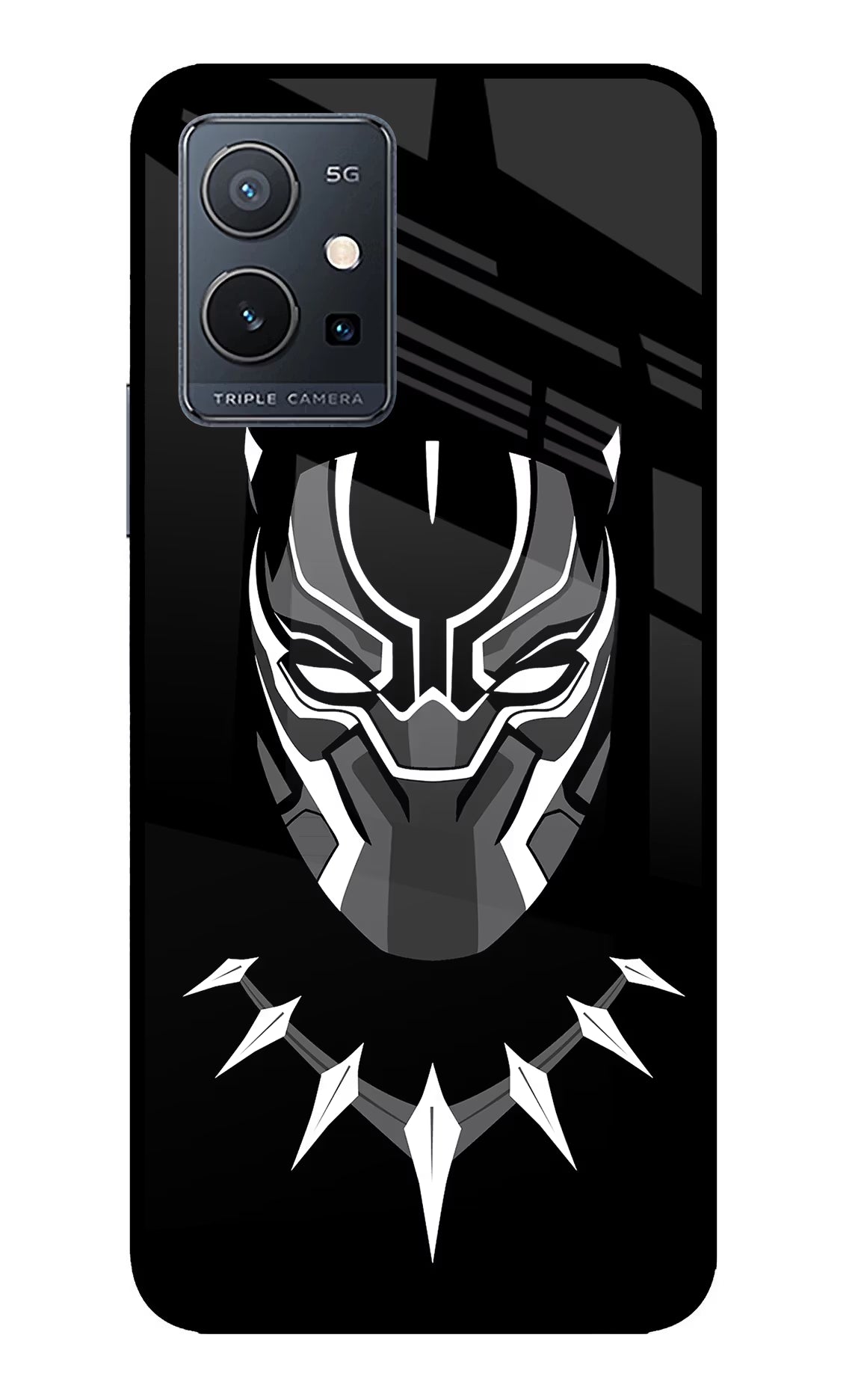 Black Panther IQOO Z6 5G (not 44W) Glass Case