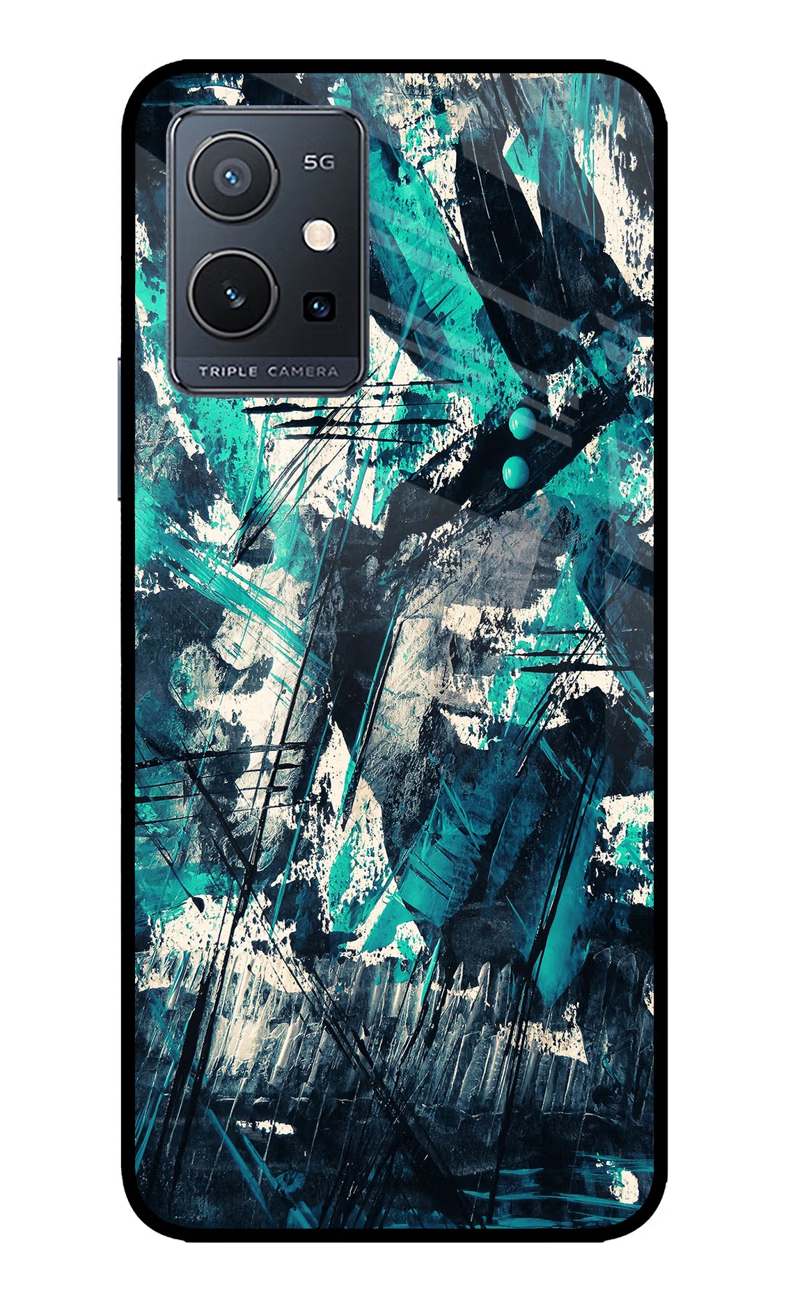 Artwork IQOO Z6 5G (not 44W) Glass Case Back Cover by Casekaro