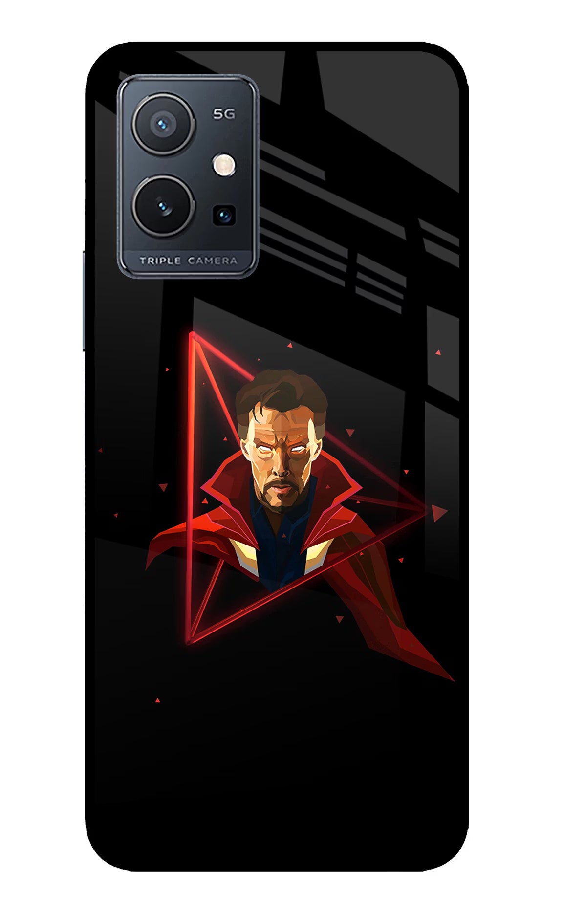 Doctor Ordinary IQOO Z6 5G (not 44W) Glass Case Back Cover by Casekaro