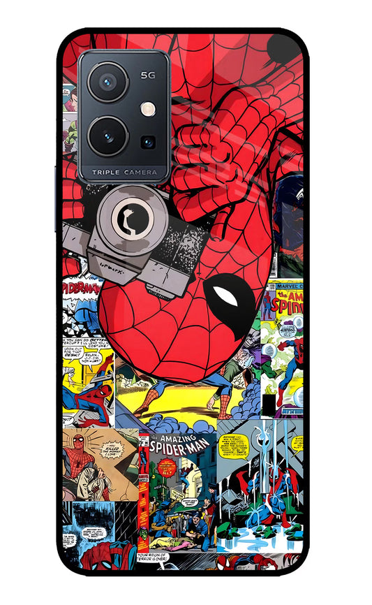 Spider Man IQOO Z6 5G (not 44W) Glass Case