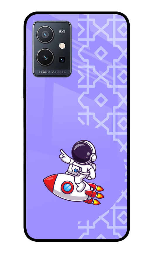 Cute Astronaut IQOO Z6 5G (not 44W) Glass Case