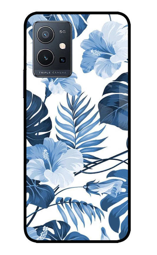 Fabric Art IQOO Z6 5G (not 44W) Glass Case