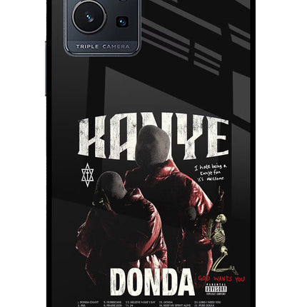 Donda Kanye West IQOO Z6 5G (not 44W) Glass Case