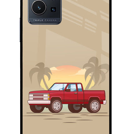 Desert Classic Drive IQOO Z6 5G (not 44W) Glass Case