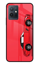 Red Velocity IQOO Z6 5G (not 44W) Glass Case
