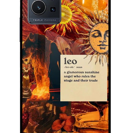 Leo Zodiac IQOO Z6 5G (not 44W) Glass Case