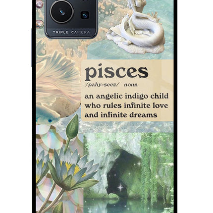 Pisces Zodiac IQOO Z6 5G (not 44W) Glass Case